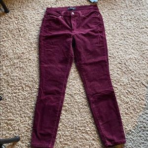 Corduroy Skinny Pants